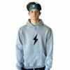 BRUCE BOLT "BOLT" Hoodie - GREY -Baseball Equipment Sales 2024 bruce bolt bolt hoodie grey bruce bolt 831595