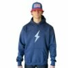 BRUCE BOLT "BOLT" Hoodie - NAVY -Baseball Equipment Sales 2024 bruce bolt bolt hoodie navy bruce bolt 150981