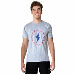 BRUCE BOLT "INDEPENDENCE DAY" Super Soft Heather Gray T-Shirt