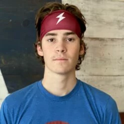 BRUCE BOLT Performance Headband - MAROON -Baseball Equipment Sales 2024 bruce bolt performance headband maroon bruce bolt 753153