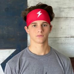 BRUCE BOLT Performance Headband - RED -Baseball Equipment Sales 2024 bruce bolt performance headband red bruce bolt 362762
