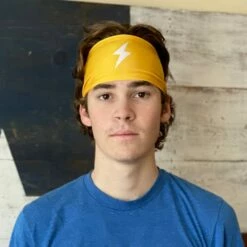 BRUCE BOLT Performance Headband - YELLOW -Baseball Equipment Sales 2024 bruce bolt performance headband yellow bruce bolt 682599