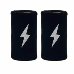 BRUCE BOLT Premium Pro Wrist Bands - BLACK