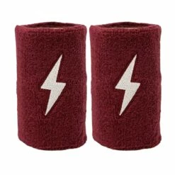 BRUCE BOLT Premium Pro Wrist Bands - MAROON