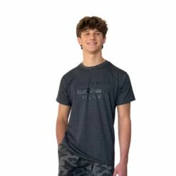 BRUCE BOLT "PT90 SERIES" Tshirt - CHARCOAL GREY And BLACK