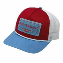 BRUCE BOLT "SIGNATURE Series" STL Patch 5-Panel Mesh Snapback Rope Trucker Hat