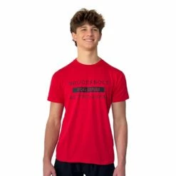 BRUCE BOLT "TC42 SERIES" Tshirt - RED And BLACK