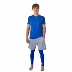 BRUCE BOLT Xtra Long Compression Leg Sleeves (pair) - ROYAL -Baseball Equipment Sales 2024 bruce bolt xtra long compression leg sleeve royal bruce bolt 675580