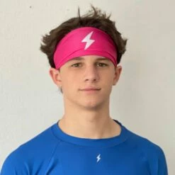 BRUCE BOLT Performance Headband - PINK -Baseball Equipment Sales 2024 copy of bruce bolt performance headband pink bruce bolt 494398