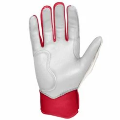 Bruce Bolt PREMIUM PRO BADER Series - Short Cuff Batting Gloves | WHITE -Baseball Equipment Sales 2024 premium pro bader series short cuff batting gloves red gloves brucebolt 515855